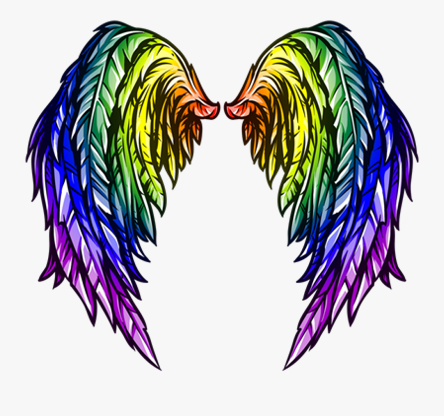 Wings Wing Angelwings Angel Fairywings Fairy Fairies - Blue Angel Wings Png, Transparent Clipart