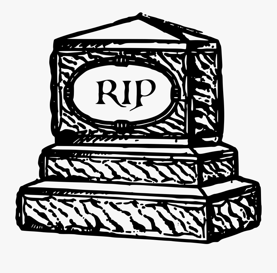 Monochrome - Funeral Grave Clip Art, Transparent Clipart