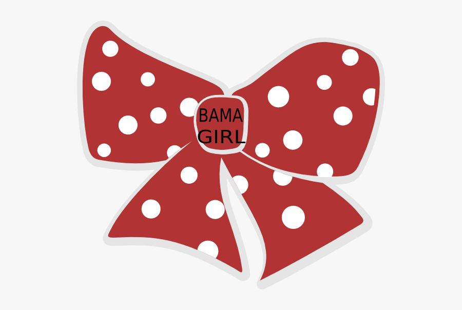 Transparent Girl Vector Png - Polka Dot Bow Vector, Transparent Clipart