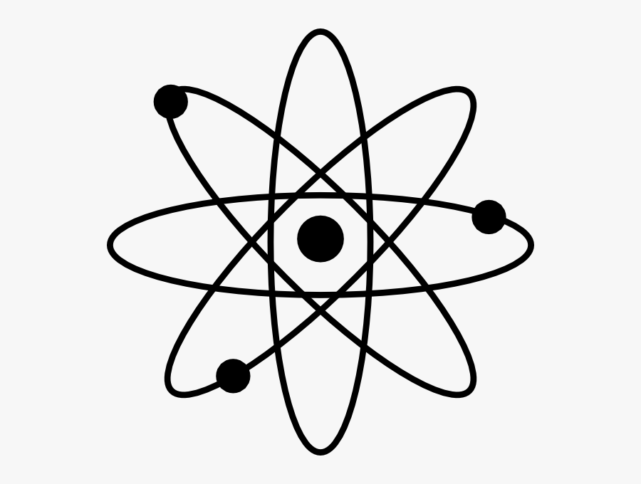 Clip Art Free Symbol Cliparts Download - Atoms Black And White, Transparent Clipart