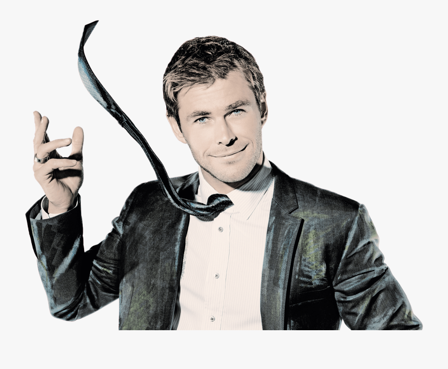 Chris Hemsworth Tie - Chris Hemsworth Png, Transparent Clipart