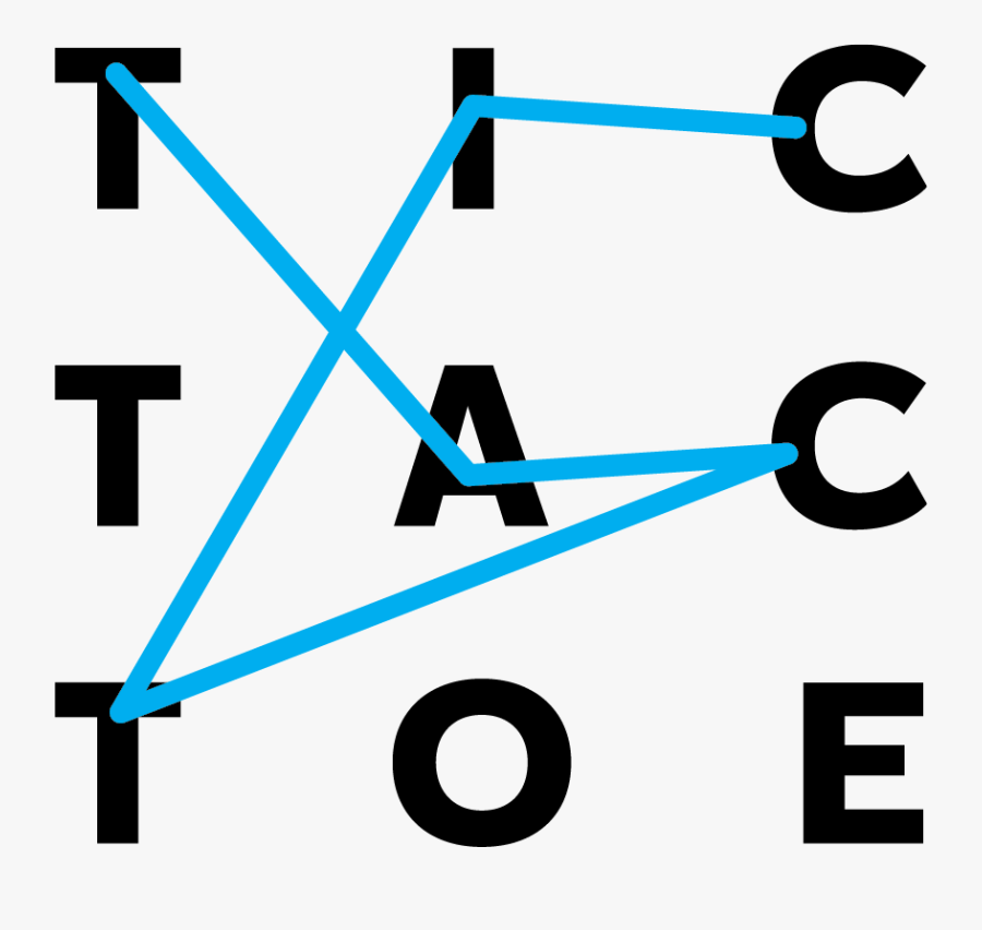 Tic Tac Toe - Design For Tic Tac Toe, Transparent Clipart