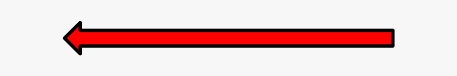 Thin Arrow Clipart - Carmine, Transparent Clipart