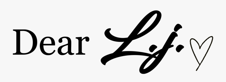 Advice On Life"s Happenings Ask Dear L Clipart , Png - Calligraphy, Transparent Clipart