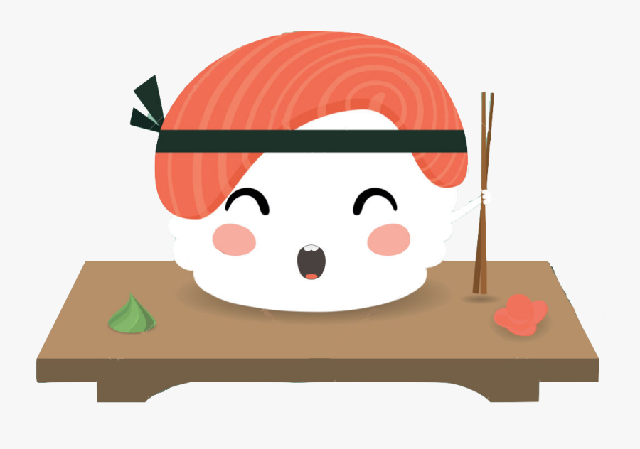 Welcome Sushi - Sushi Illustration, Transparent Clipart