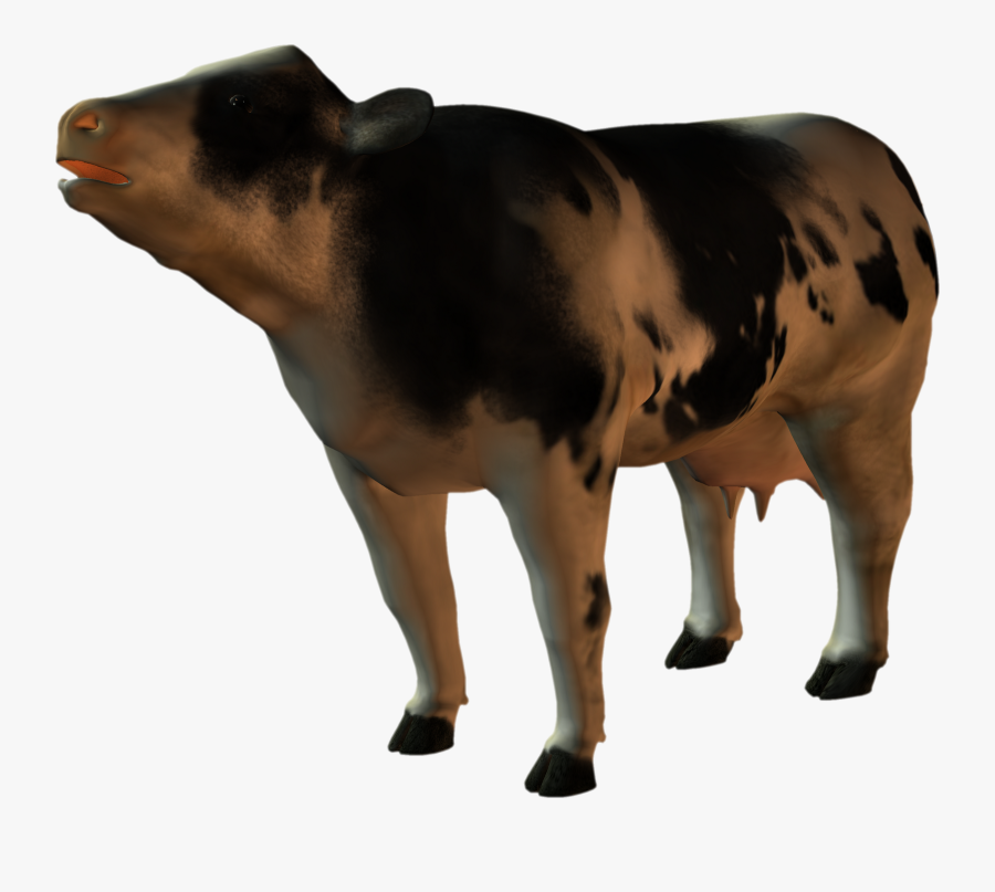 Transparent Skinny Clipart - Dairy Cow, Transparent Clipart