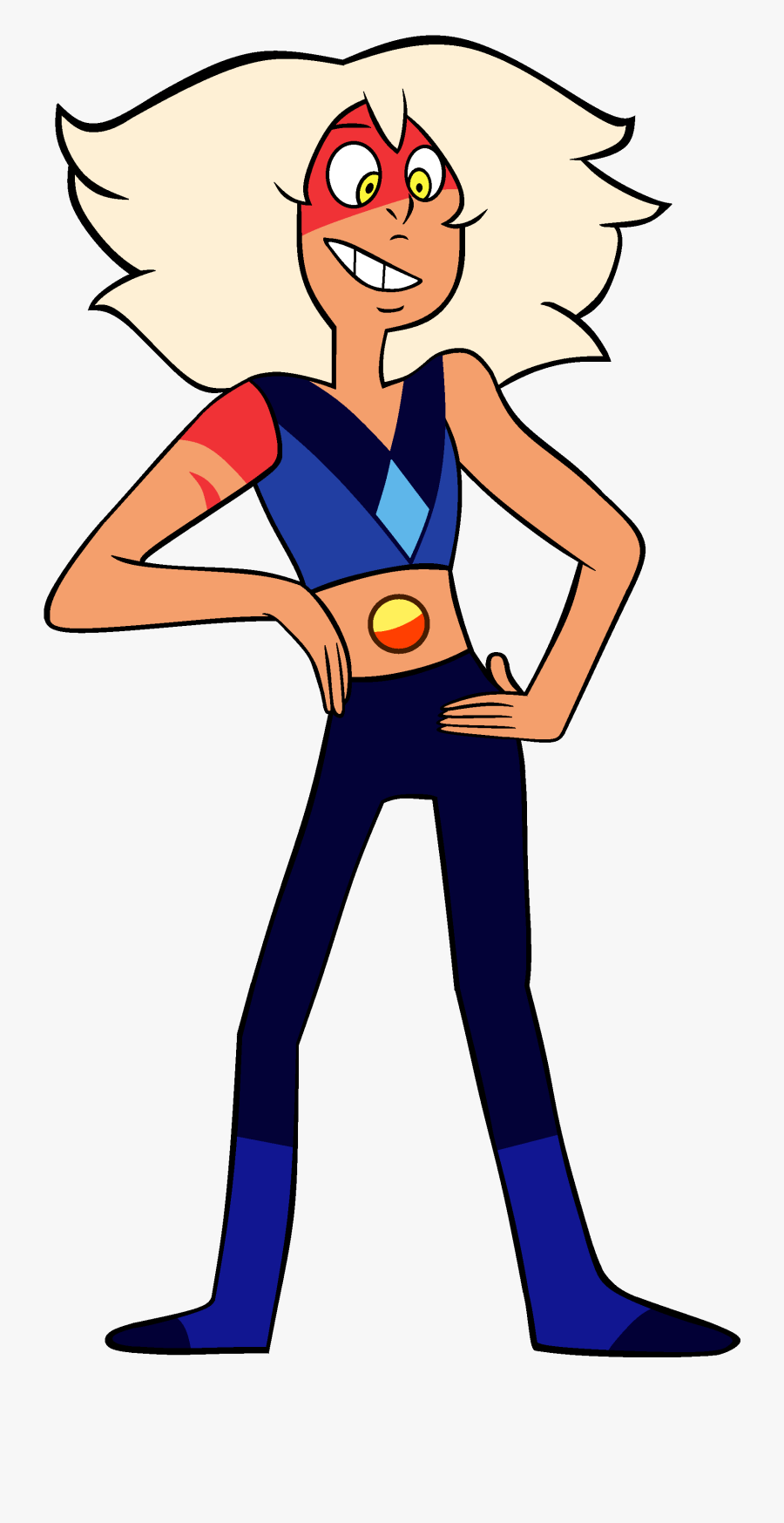 Transparent Skinny Clipart - Steven Universe Skinny Jasper, Transparent Clipart