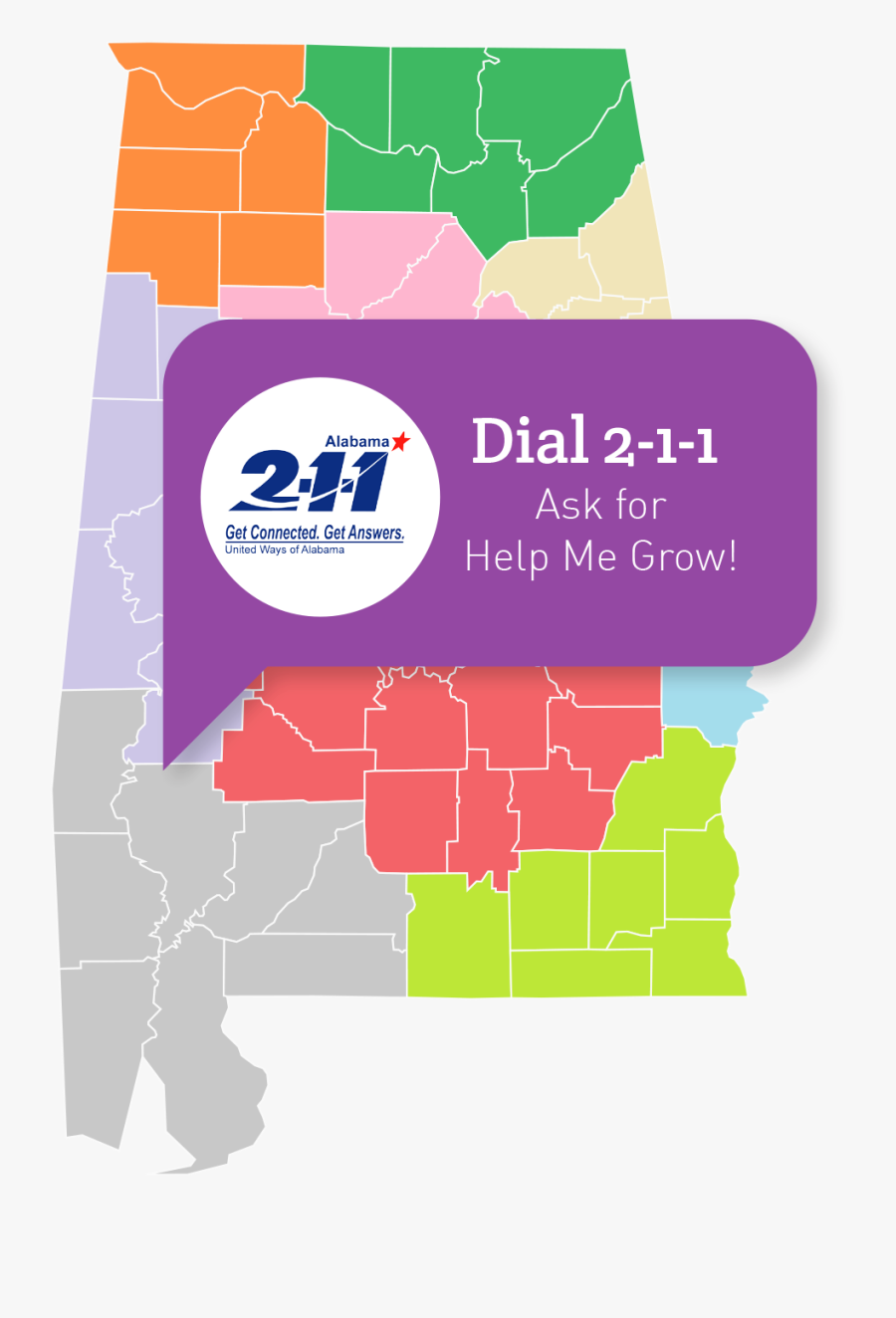 Developmental Milestones Help Me - 2-1-1, Transparent Clipart