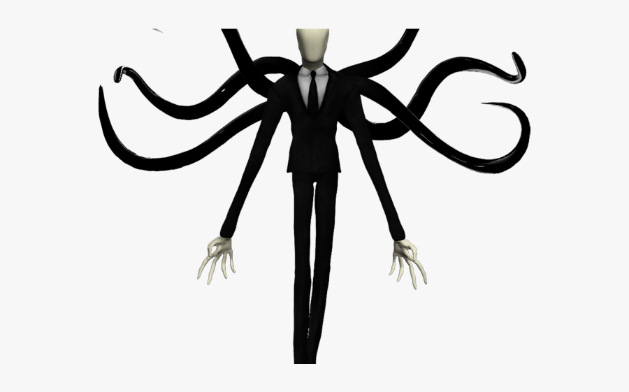 Slender Man Transparent Background, Transparent Clipart