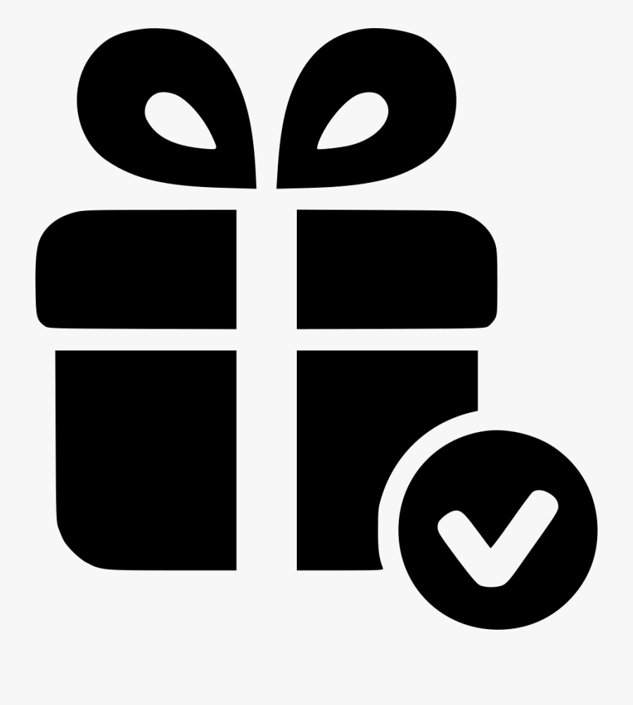 Gift Check Comments - Gift Plus Icon Png, Transparent Clipart