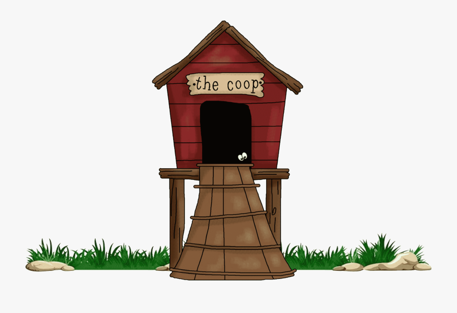 Coop - Hens Coop In Cartoon, Transparent Clipart