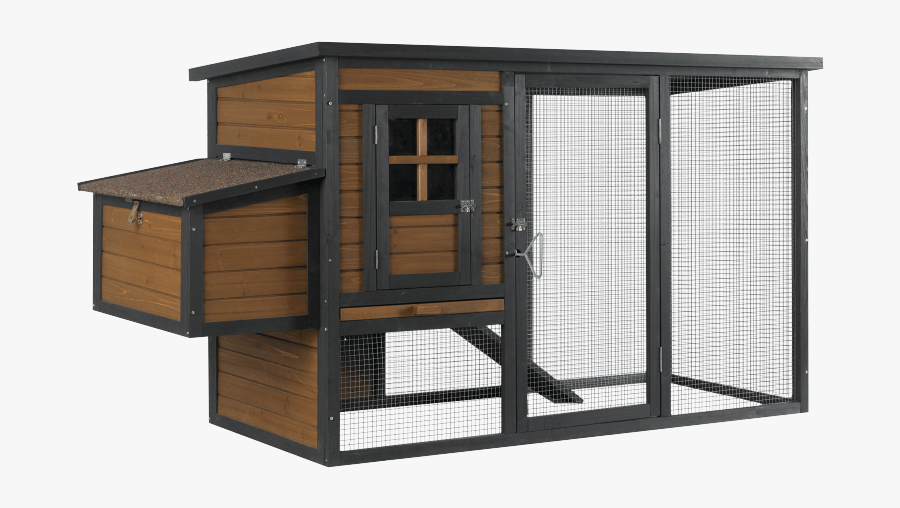 Kaytee Chicken Coop With Nesting Box/run - Cage, Transparent Clipart