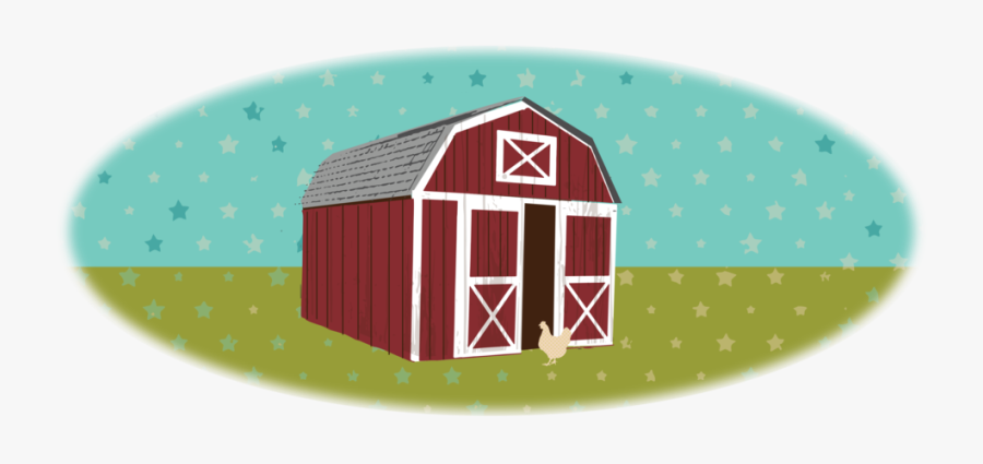 Transparent Backyard Png - Barn, Transparent Clipart