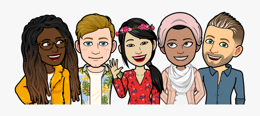 Snapchat Bitmoji, Transparent Clipart