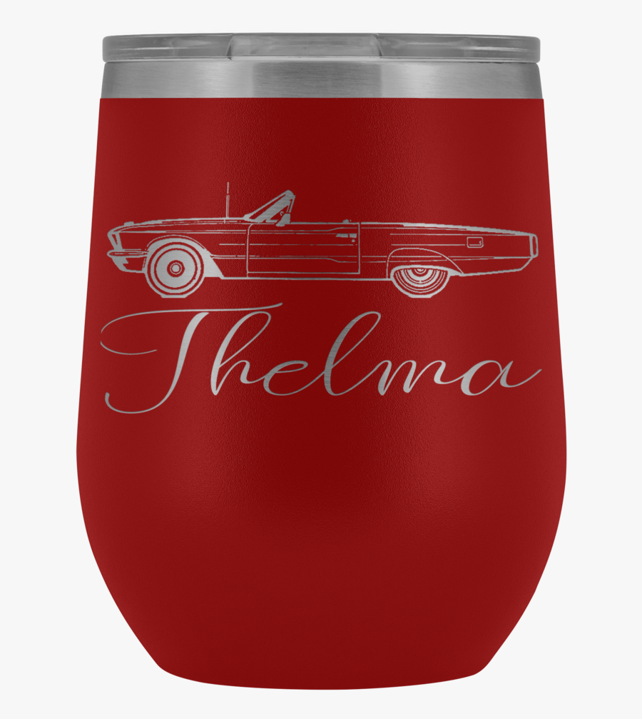 Thelma & Louise Best Friends 12 Oz Wine Tumbler Dannibe - Tumbler, Transparent Clipart
