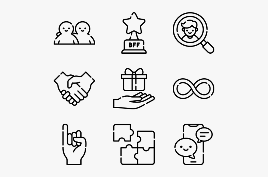 Friendship - Job Promotion Icon, Transparent Clipart