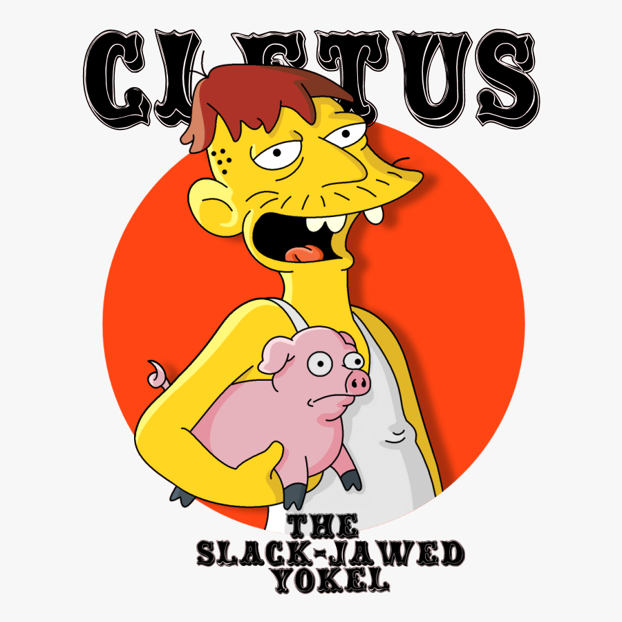 The Redneck Strike Again - Cletus Simpsons, Transparent Clipart