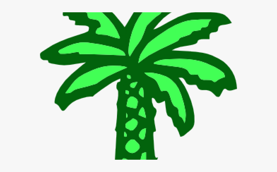 Cartoon Palm Tree, Transparent Clipart