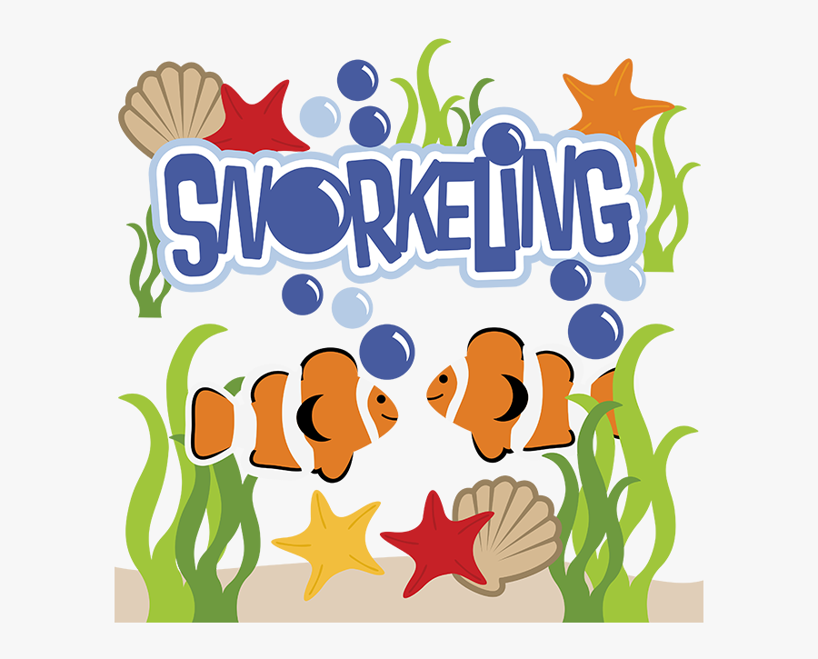 Fish Clipart Snorkeling - Svg Snorkeling, Transparent Clipart