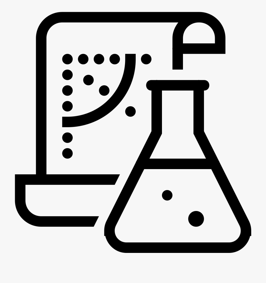 Transparent Scientist Clipart Black And White - Clip Art, Transparent Clipart