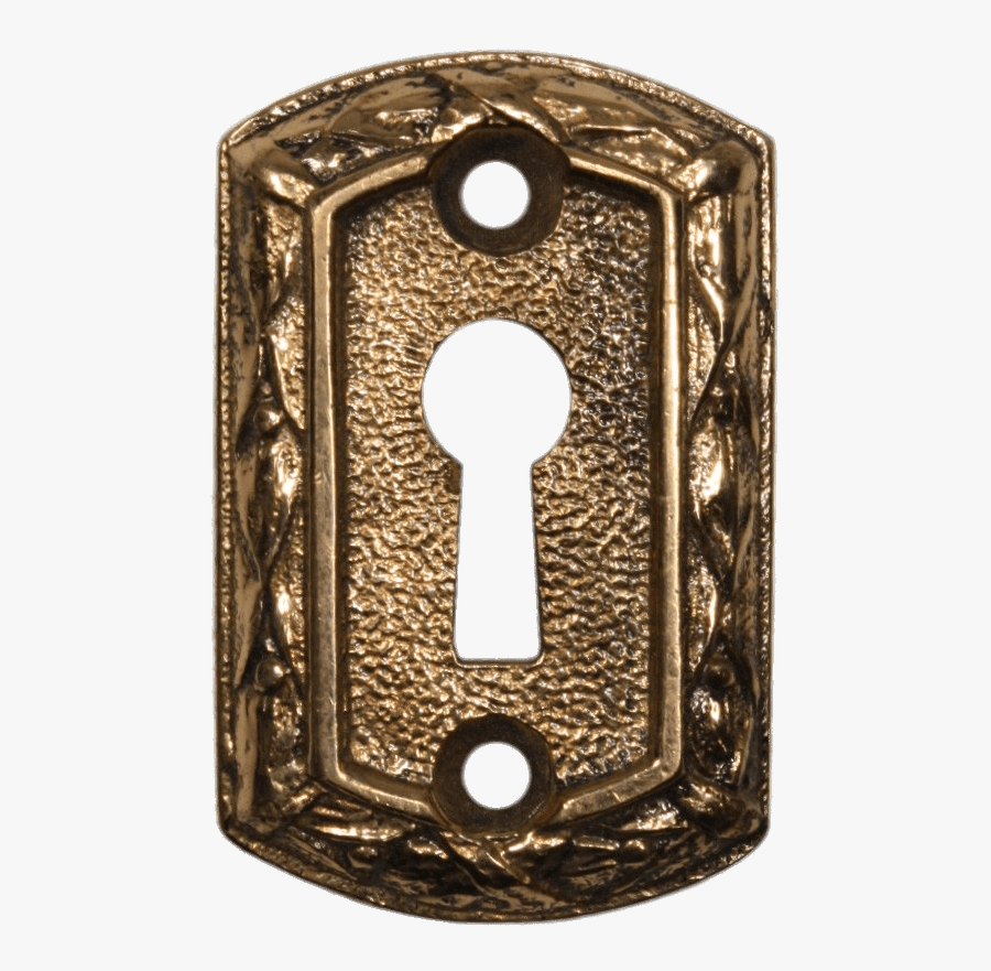 Antique Cast Keyhole - Antique Keyhole Transparent, Transparent Clipart