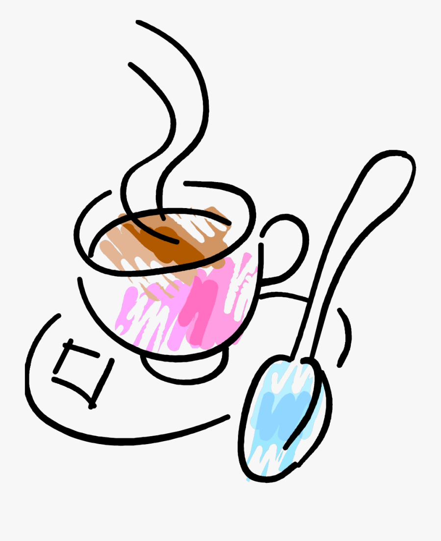 Belmont Community Centre - Hi Tea Line Art, Transparent Clipart