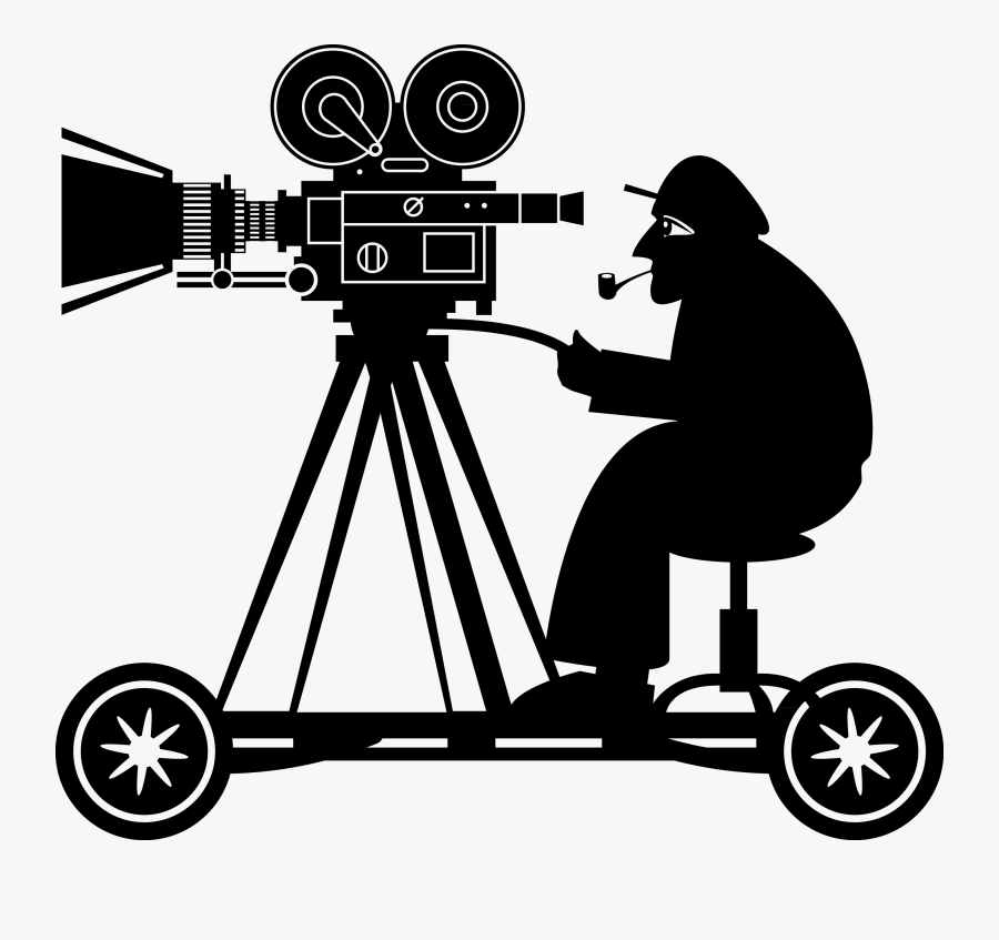 Movie Projector Movie Camera Cinema Cartoon - Film Camera Pic Cartoon, Transparent Clipart