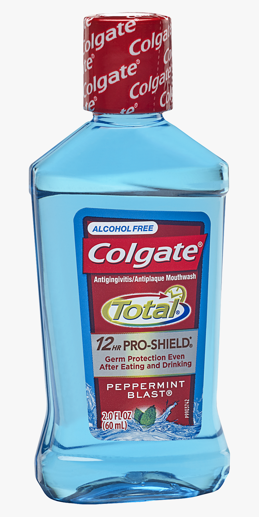 Clip Art Colgate Total Advanced Pro - Colgate Total Mouthwash 2oz, Transparent Clipart