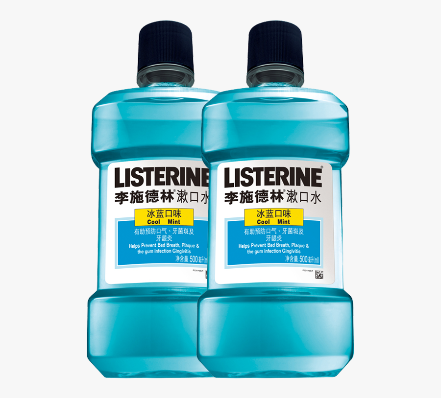 Clip Art Li Shi Delin Ice - Listerine, Transparent Clipart