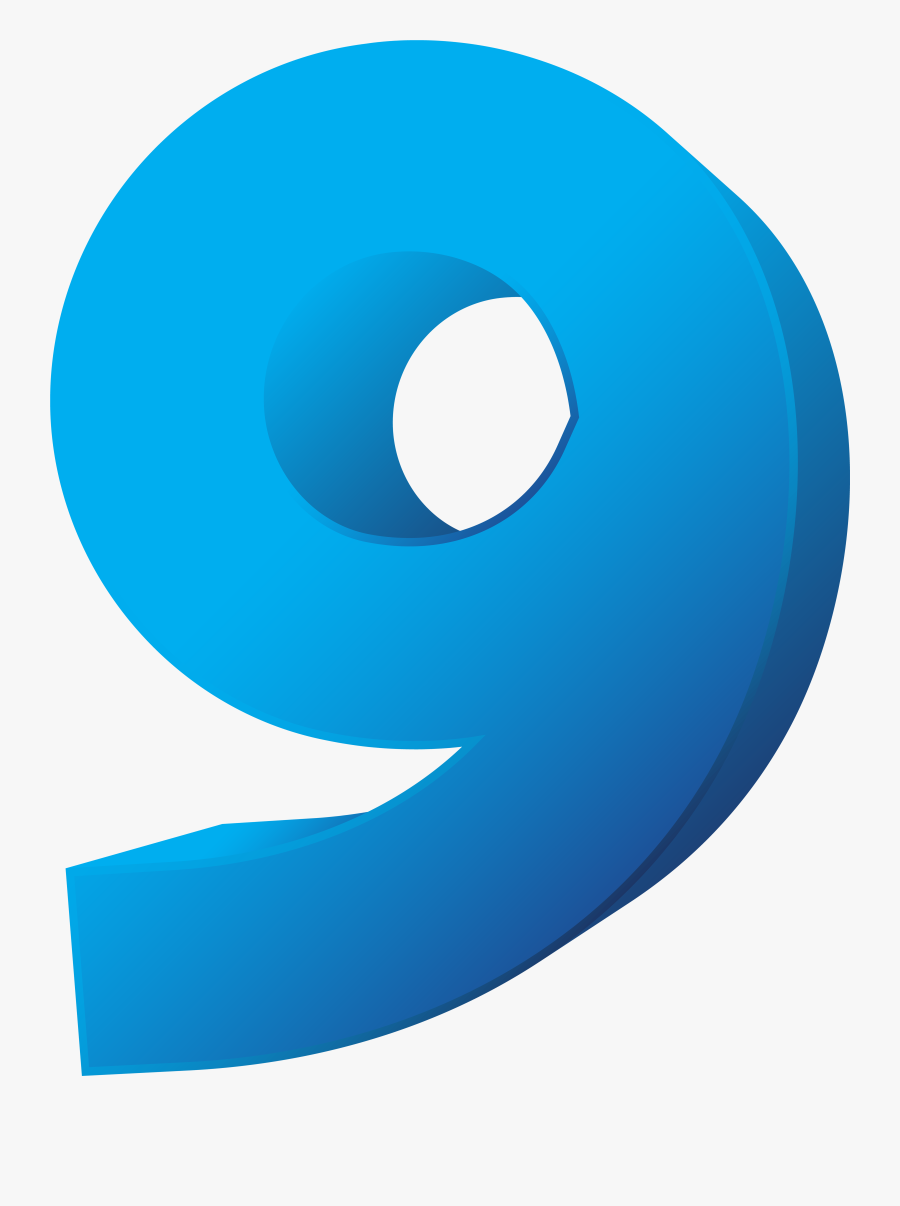Blue Number Transparent Png - Portable Network Graphics, Transparent Clipart