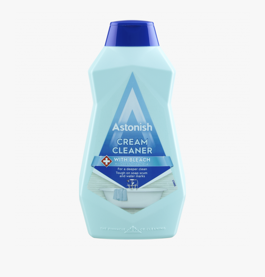 Transparent Bleach Clipart - Astonish Cream Cleaner With Bleach, Transparent Clipart
