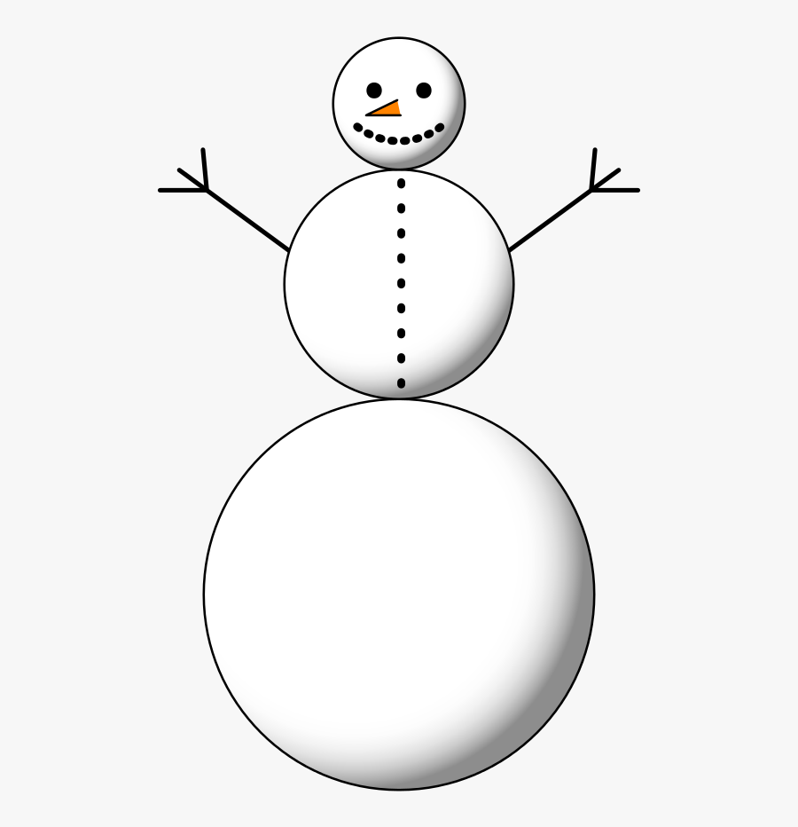 Snowman, Transparent Clipart