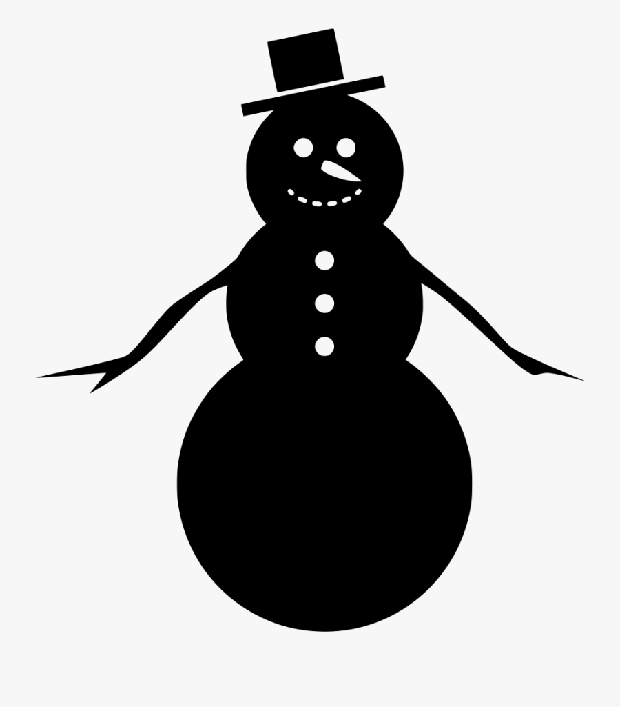 Snowman, Transparent Clipart