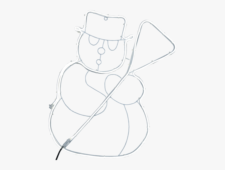 Silhouette Neoled - Line Art, Transparent Clipart