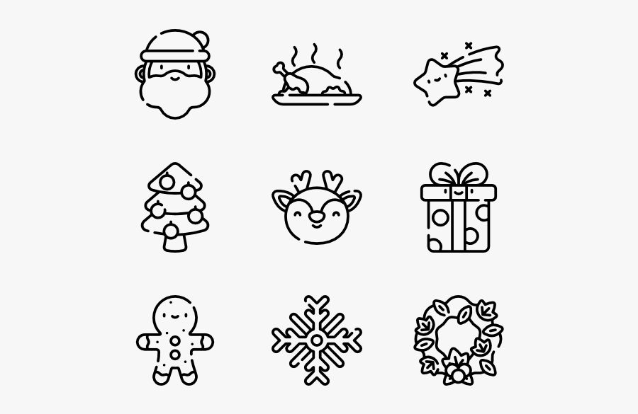 Christmas, Transparent Clipart