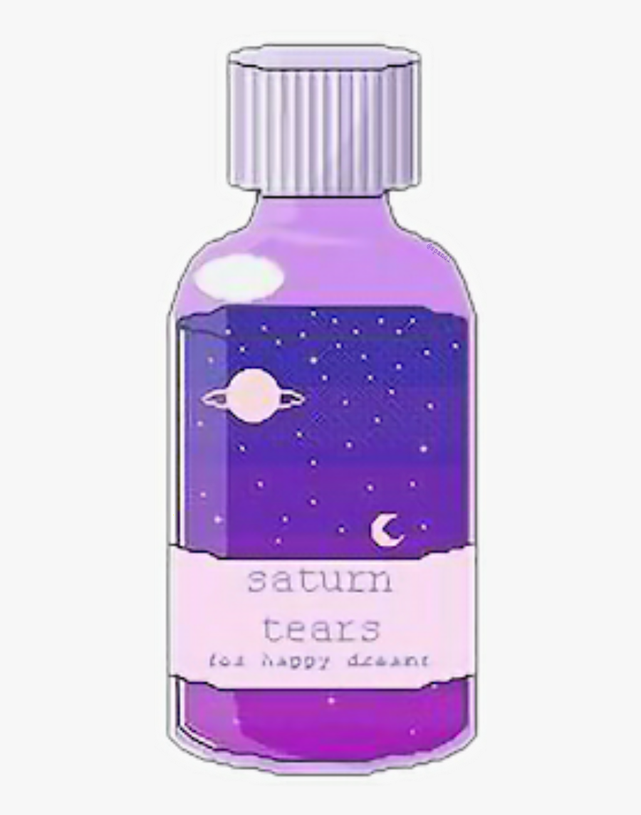 #sticker #saturn #tears #aesthetictumblr #freetoedit - Purple Aesthetic Gif Png, Transparent Clipart