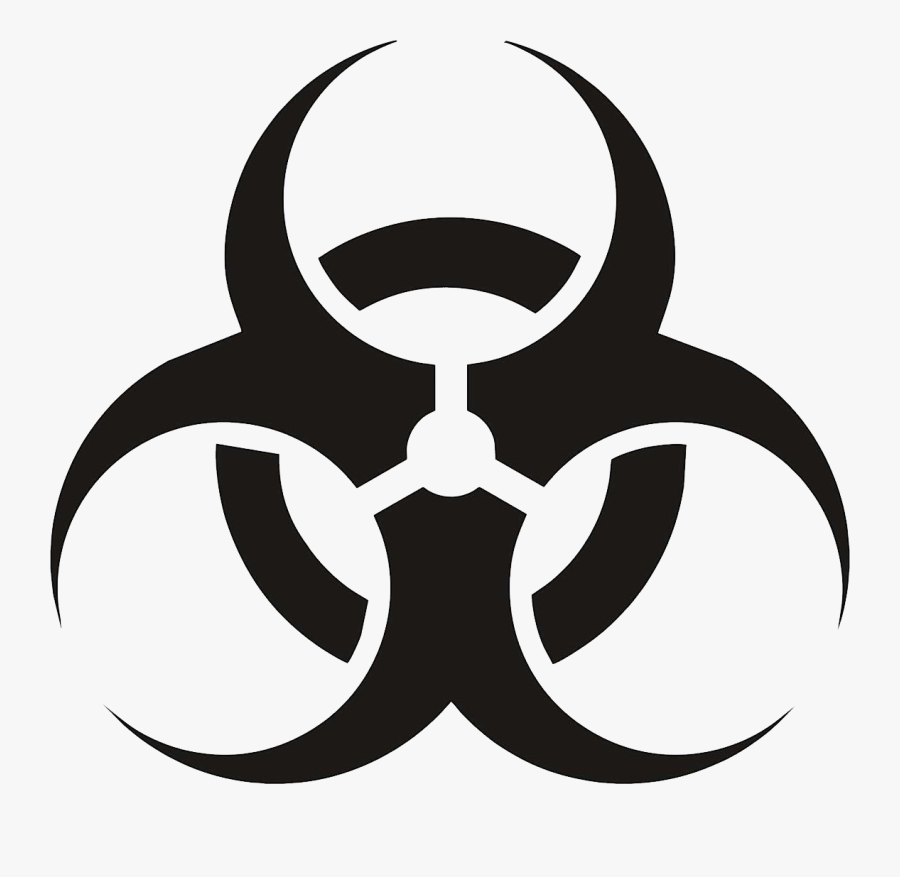 Transparent Quarantine Clipart - Biohazard Symbol, Transparent Clipart