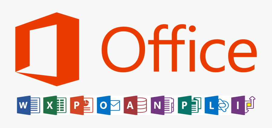 Clip Art Microsoft Office Logo - Microsoft Office, Transparent Clipart