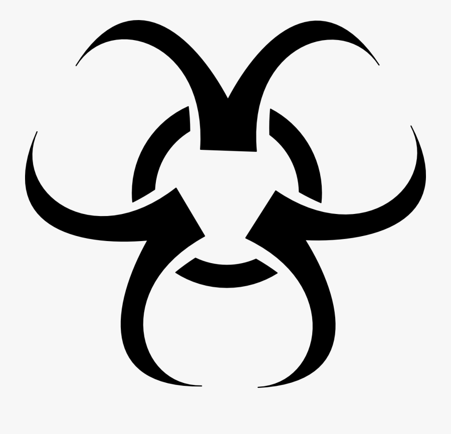 Quarantine Biological Hazard Isolation Wallpaper - Biohazard Sign White Background, Transparent Clipart