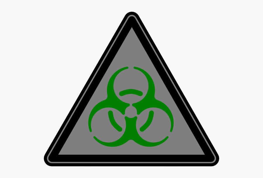 Green Biohazard Svg Clip Arts - Biological Hazard Sign, Transparent Clipart