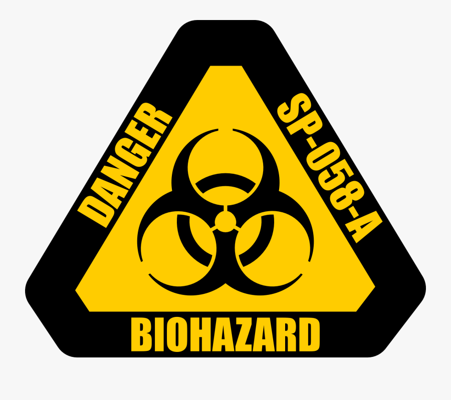 Biohazard Warning Label By Aliensquid On Clipart Library - Biohazard Warning Png, Transparent Clipart