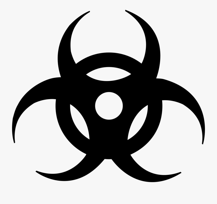 Biohazard Clipart Svg - Resident Evil Biohazard Icon, Transparent Clipart