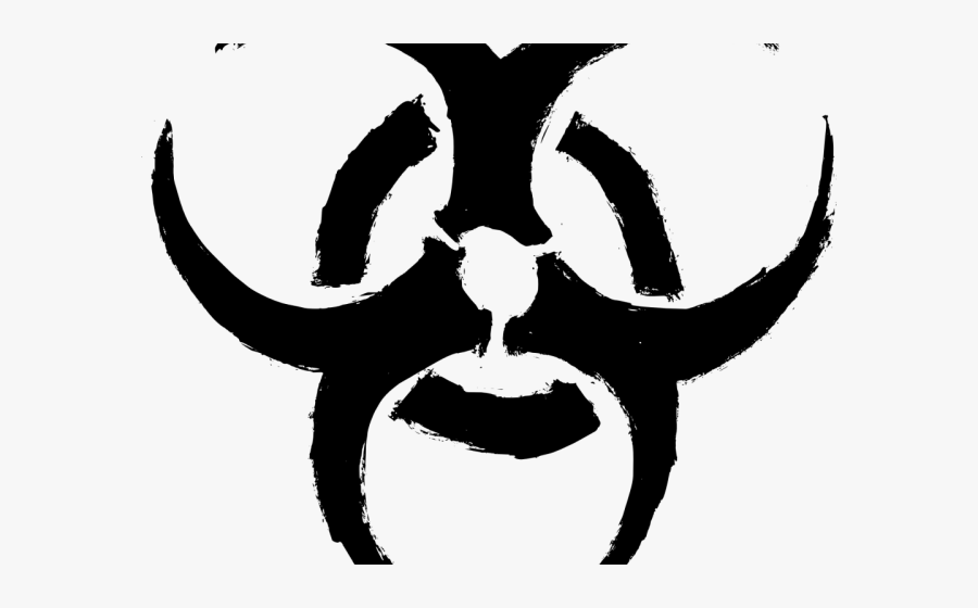 Biohazard Symbol Png Transparent Images - Biological Hazard Biohazard Warning Sign, Transparent Clipart