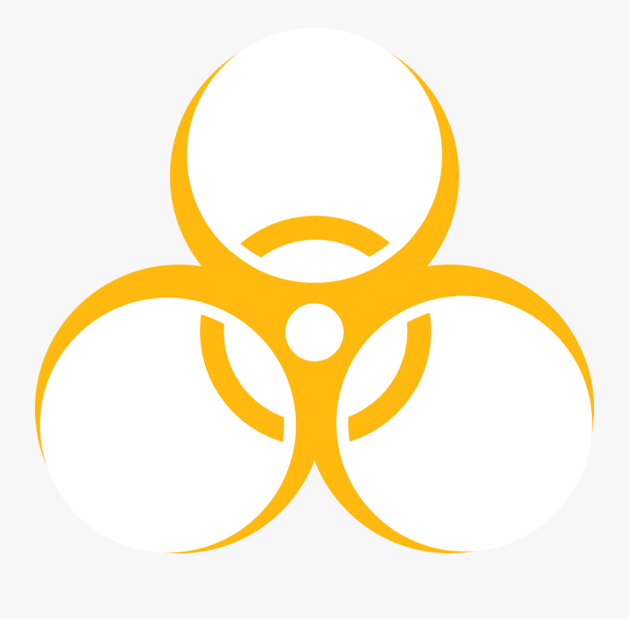 Biohazard Clip Art - Circle, Transparent Clipart