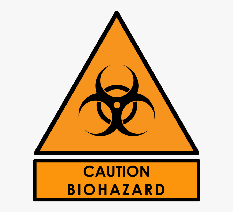Transparent Biohazard Sign Png - Sign, Transparent Clipart