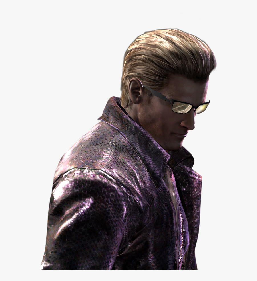 Clip Art Resident Evil 7 Wesker - Imagenes Rende De Wesker Resident Evil 5, Transparent Clipart