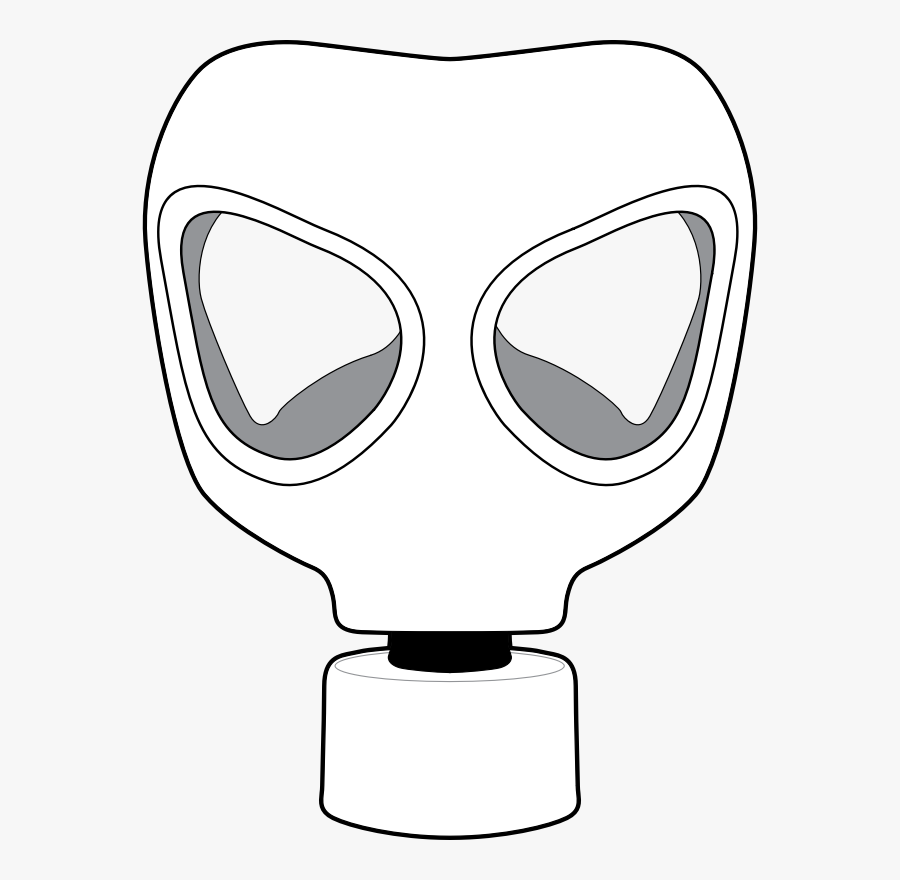 Transparent Biohazard Clipart - Draw A Gas Mask Ww2, Transparent Clipart