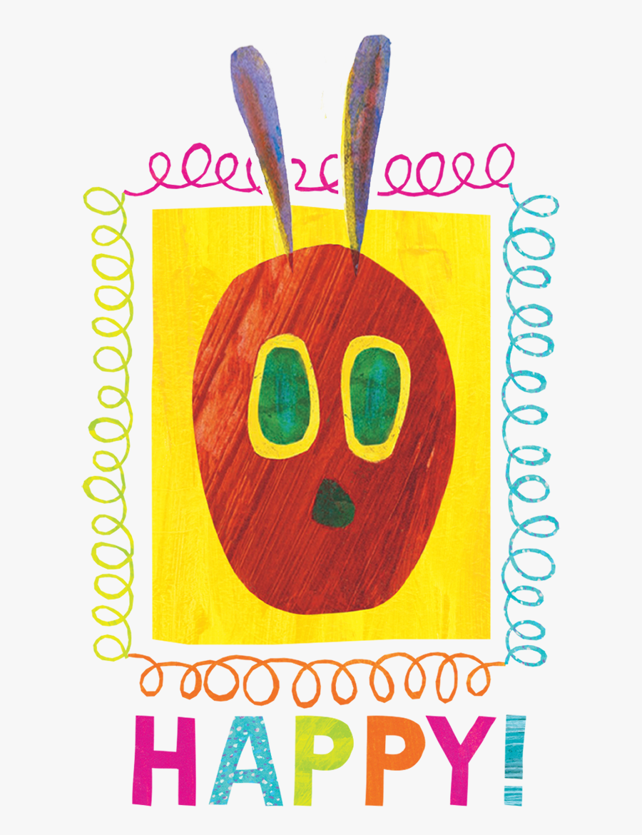 Eric Carle Hungry Caterpillar Happy - Circle, Transparent Clipart