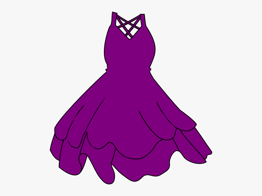 Black Dress Clip Art, Transparent Clipart