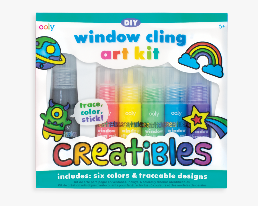 Window Cling Kit, Transparent Clipart